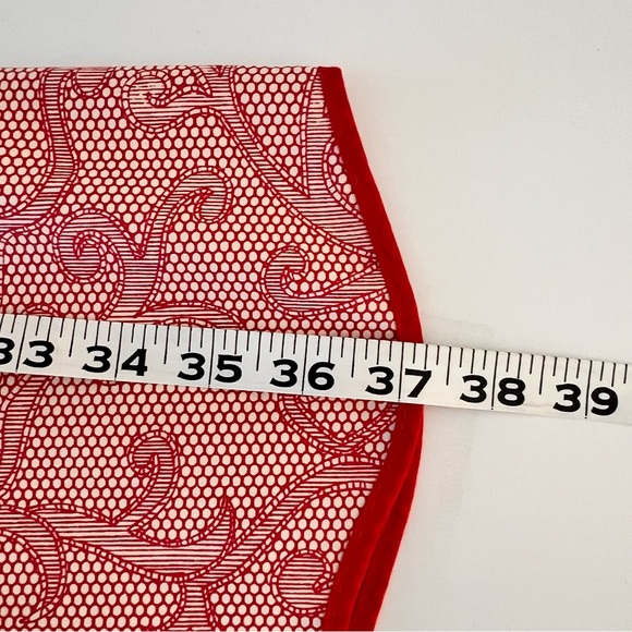 Pinpoint PIMA MARTEX lace pattern scalloped edge King pillow case combed cotton - Picture 9 of 9